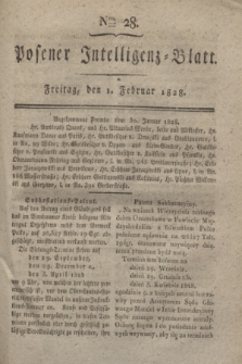 Posener Intelligenz-Blatt. 1828, Nro. 28 (1 Februar)