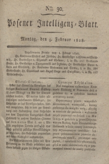 Posener Intelligenz-Blatt. 1828, Nro. 30 (4 Februar)