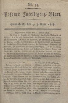 Posener Intelligenz-Blatt. 1828, Nro. 35 (9 Februar)