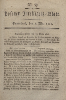 Posener Intelligenz-Blatt. 1828, Nro. 53 (1 März) + dod.