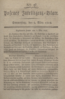 Posener Intelligenz-Blatt. 1828, Nro. 57 (6 März) + dod.