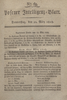 Posener Intelligenz-Blatt. 1828, Nro. 69 (20 März)