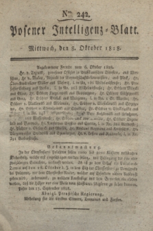 Posener Intelligenz-Blatt. 1828, Nro. 242 (8 Oktober)