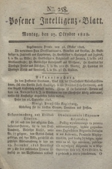 Posener Intelligenz-Blatt. 1828, Nro. 258 (27 Oktober)