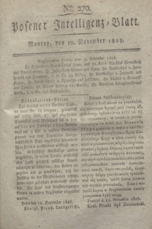 Posener Intelligenz-Blatt. 1828, Nro. 270 (10 November)