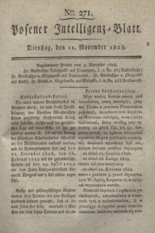 Posener Intelligenz-Blatt. 1828, Nro. 271 (11 November)
