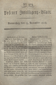 Posener Intelligenz-Blatt. 1828, Nro. 273 (13 November) + dod.