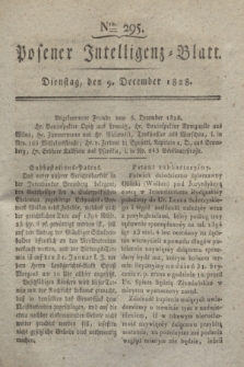 Posener Intelligenz-Blatt. 1828, Nro. 295 (9 December)