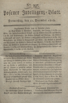 Posener Intelligenz-Blatt. 1828, Nro. 297 (11 December)