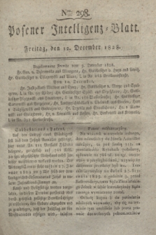 Posener Intelligenz-Blatt. 1828, Nro. 298 (12 December)