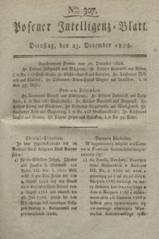 Posener Intelligenz-Blatt. 1828, Nro. 307 (23 December)