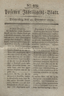 Posener Intelligenz-Blatt. 1828, Nro. 309 (25 December)