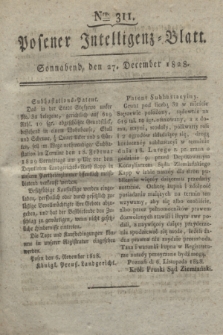 Posener Intelligenz-Blatt. 1828, Nro. 311 (27 December)