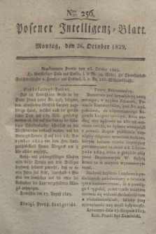 Posener Intelligenz-Blatt. 1829, Nro. 256 (26 October) + dod.