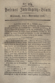 Posener Intelligenz-Blatt. 1829, Nro. 264 (4 November)