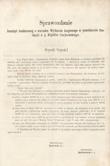 [Kadencja II, sesja II, al. 53] Alegata do Sprawozdań Stenograficznych z Drugiej Sesji Drugiego Peryodu Sejmu Galicyjskiego z roku 1868. Alegat 53