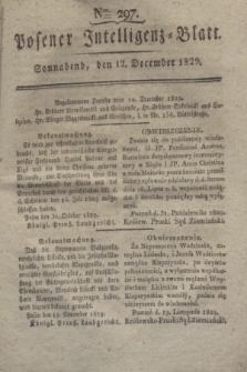 Posener Intelligenz-Blatt. 1829, Nro. 297 (12 December)