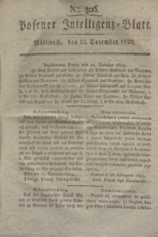 Posener Intelligenz-Blatt. 1829, Nro. 306 (23 December)