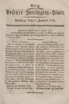 Posener Intelligenz-Blatt. 1830, Nro. 9 (11 Januar) + dod.