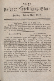 Posener Intelligenz-Blatt. 1830, Nro. 55 (5 März)