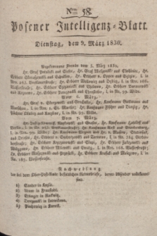 Posener Intelligenz-Blatt. 1830, Nro. 58 (9 März) + dod.