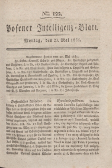 Posener Intelligenz-Blatt. 1831, Nro. 122 (23 Mai)