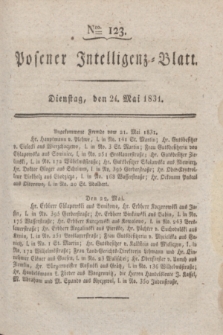 Posener Intelligenz-Blatt. 1831, Nro. 123 (24 Mai)