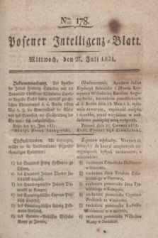 Posener Intelligenz-Blatt. 1831, Nro. 178 (27 Juli)