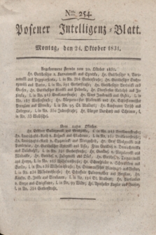 Posener Intelligenz-Blatt. 1831, Nro. 254 (24 Oktober) + dod.