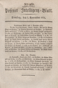 Posener Intelligenz-Blatt. 1831, Nro. 267 (8 November)