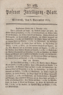 Posener Intelligenz-Blatt. 1831, Nro. 268 (9 November)