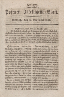 Posener Intelligenz-Blatt. 1831, Nro. 272 (14 November)