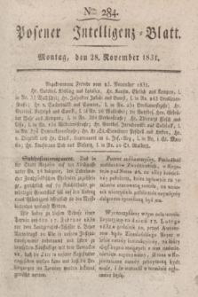 Posener Intelligenz-Blatt. 1831, Nro. 284 (28 November)