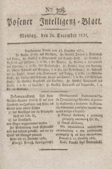 Posener Intelligenz-Blatt. 1831, Nro. 308 (26 December)