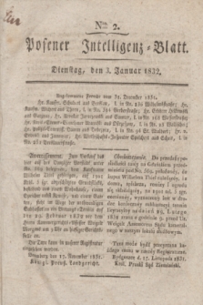 Posener Intelligenz-Blatt. 1832, Nro. 2 (3 Januar)