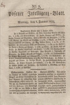 Posener Intelligenz-Blatt. 1832, Nro. 7 (9 Januar)