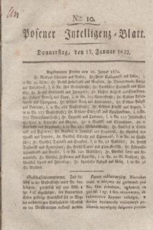 Posener Intelligenz-Blatt. 1832, Nro. 10 (12 Januar)