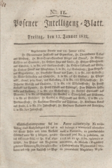 Posener Intelligenz-Blatt. 1832, Nro. 11 (13 Januar)