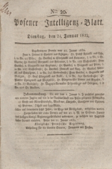 Posener Intelligenz-Blatt. 1832, Nro. 20 (24 Januar)