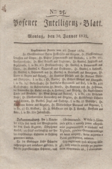 Posener Intelligenz-Blatt. 1832, Nro. 25 (30 Januar)