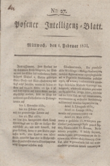 Posener Intelligenz-Blatt. 1832, Nro. 27 (1 Februar)