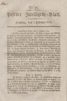 Posener Intelligenz-Blatt. 1832, Nro. 32 (7 Februar)