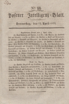 Posener Intelligenz-Blatt. 1832, Nro 88 (12 April)