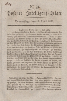 Posener Intelligenz-Blatt. 1832, Nro. 94 (19 April)