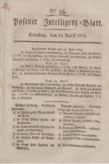 Posener Intelligenz-Blatt. 1832, Nro. 98 (24 April)
