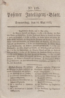 Posener Intelligenz-Blatt. 1832, Nro. 112 (10 Mai)