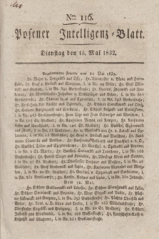Posener Intelligenz-Blatt. 1832, Nro. 116 (15 Mai)