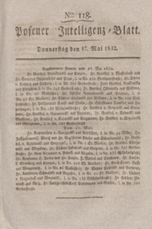 Posener Intelligenz-Blatt. 1832, Nro. 118 (17 Mai)