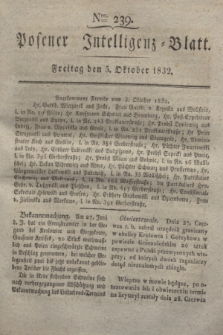 Posener Intelligenz-Blatt. 1832, Nro. 239 (5 Oktober)