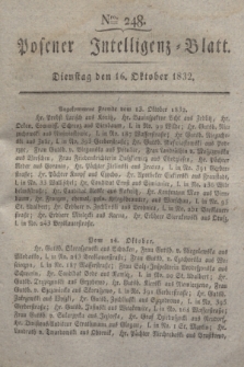 Posener Intelligenz-Blatt. 1832, Nro. 248 (16 Oktober)